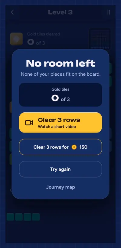 Tilora: no room left
