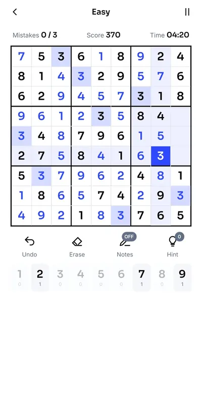 Zenoku: puzzle nearly solved
